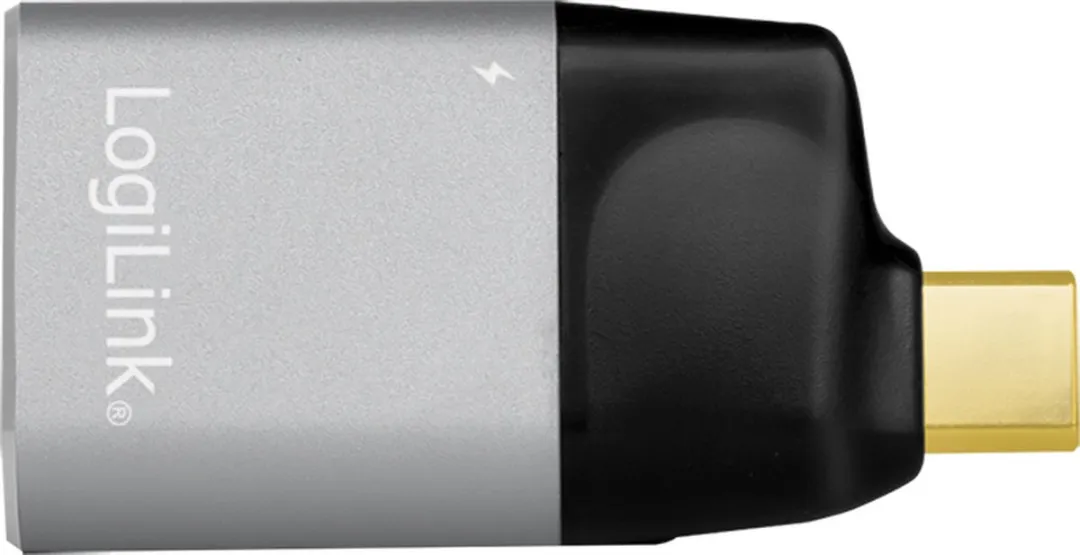 Logilink CUA0203 USB-C naar HDMI-adapter - Zwart/Grijs