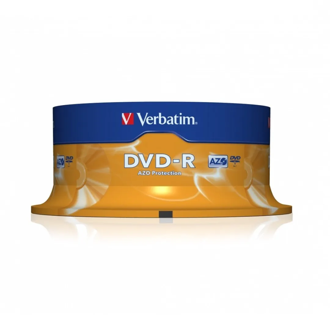 Verbatim 43522 DVD-R Schijven - 25 Stuks