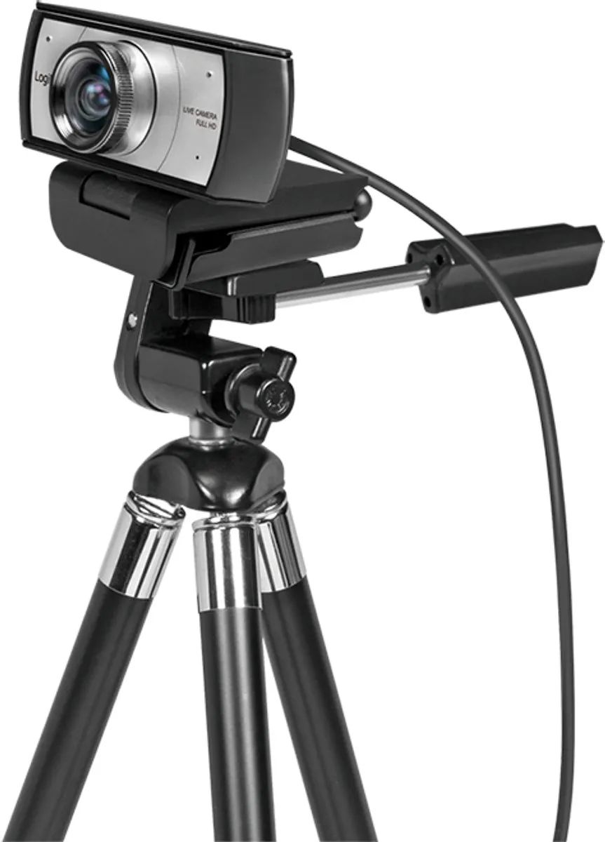 Logilink UA0377 Webcam met Microfoon - Zwart - afbeelding 6 van 6