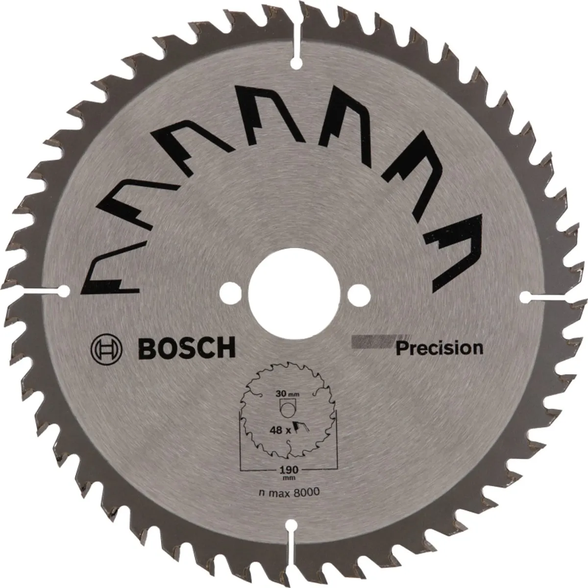 Bosch PRECISION Cirkelzaagblad 190mm 48 Tanden
