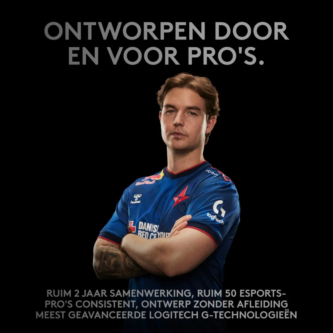 Logitech G PRO Draadloze Gamingmuis 25K DPI HERO - Zwart