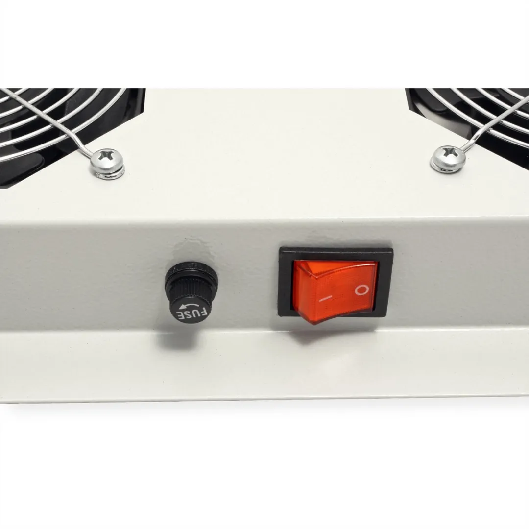 Roline 19-inch Dakventilatorunit 6 Ventilatoren - Grijs - afbeelding 5 van 6