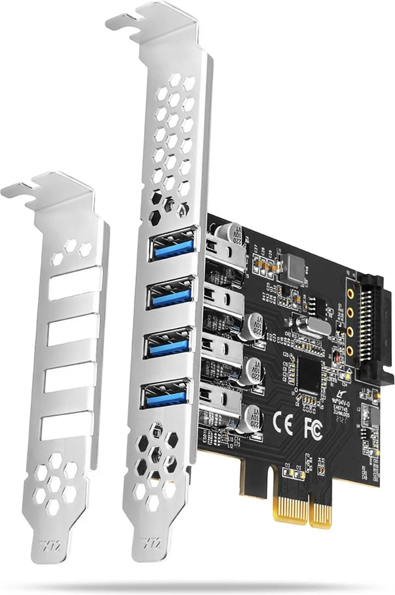 Axagon PCEU-43RS PCIe Adapter 4x USB3.0