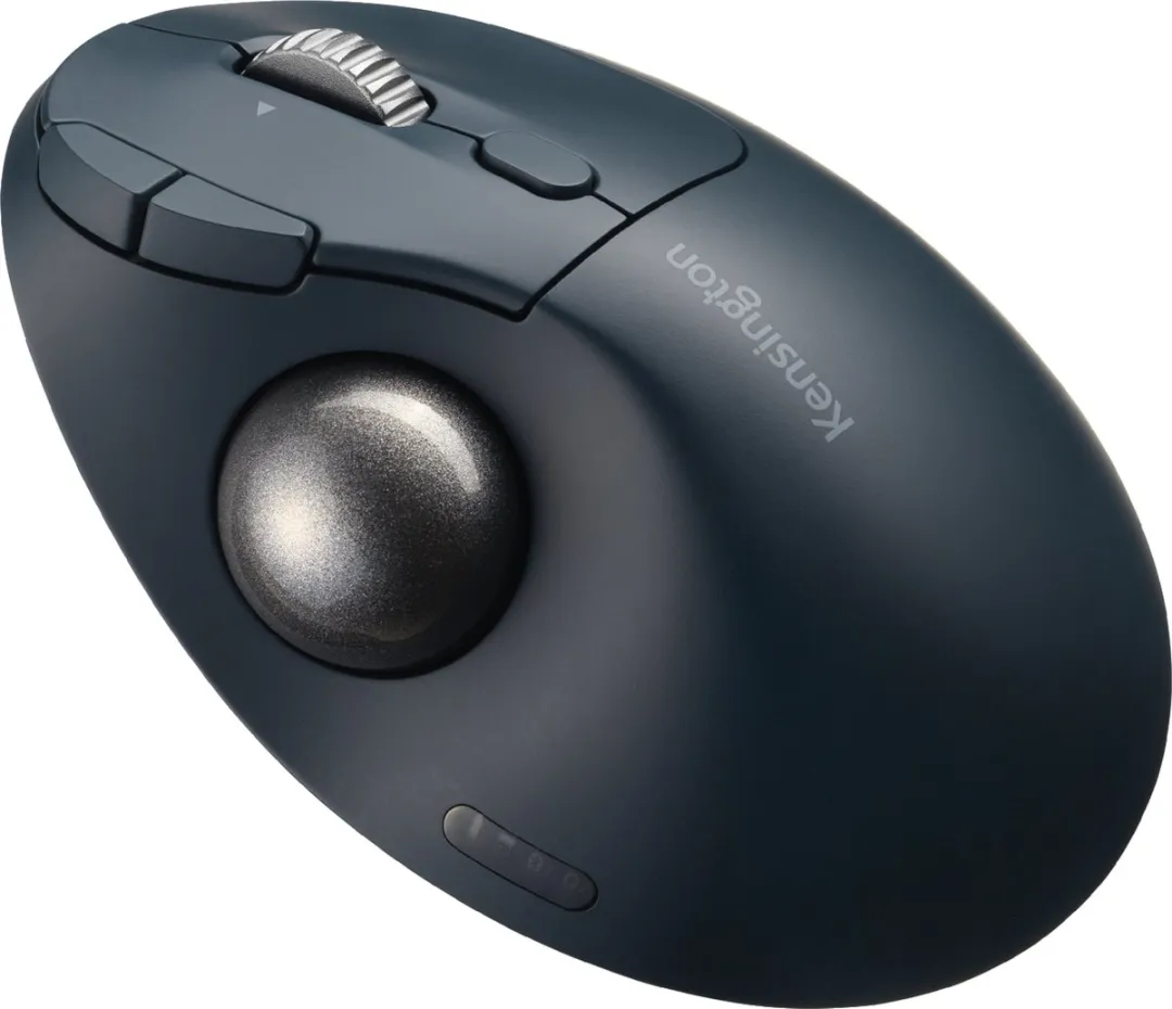 Kensington Pro Fit Ergo TB550 Trackball - Draadloos - Ergonomische en Duurzame Muis - 51% Gerecycled - Zwart