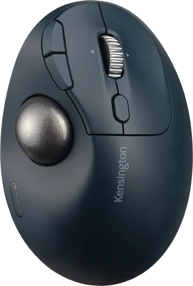 Kensington Pro Fit Ergo TB550 Trackball - Draadloos - Ergonomische en Duurzame Muis - 51% Gerecycled - Zwart
