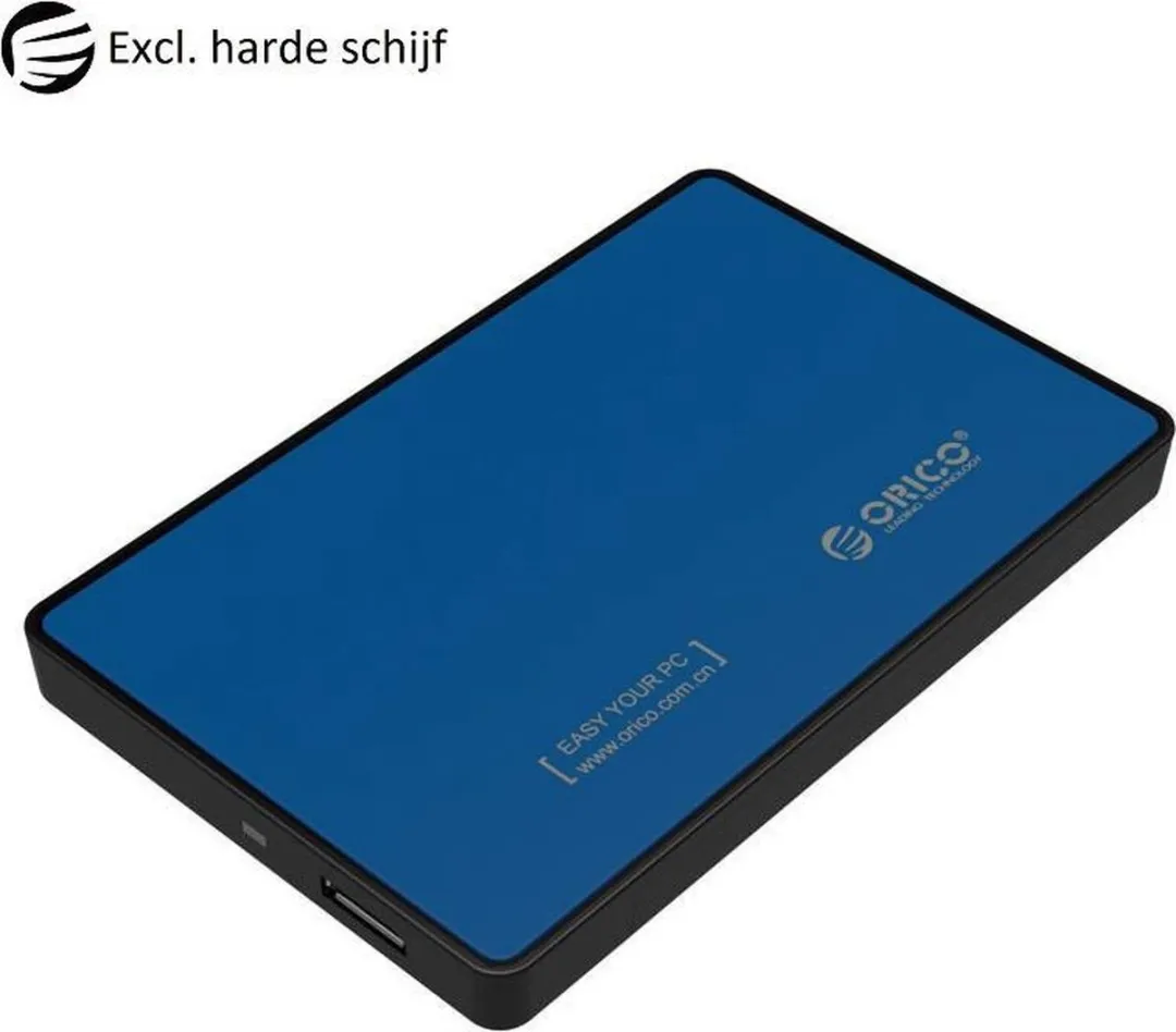 ORICO ORI-2588US3-BL Harde Schijfbehuizing 2.5" - Blauw