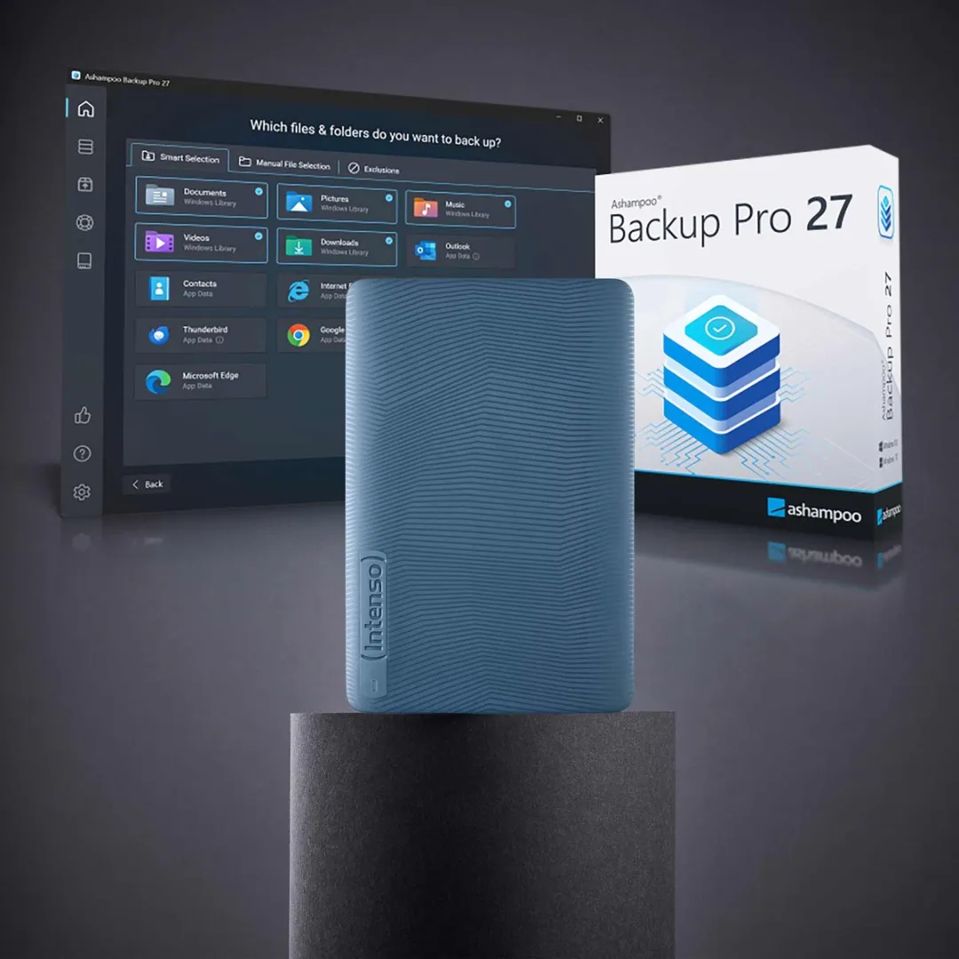 Intenso Memory Safe 1TB Externe HDD - Blauw
