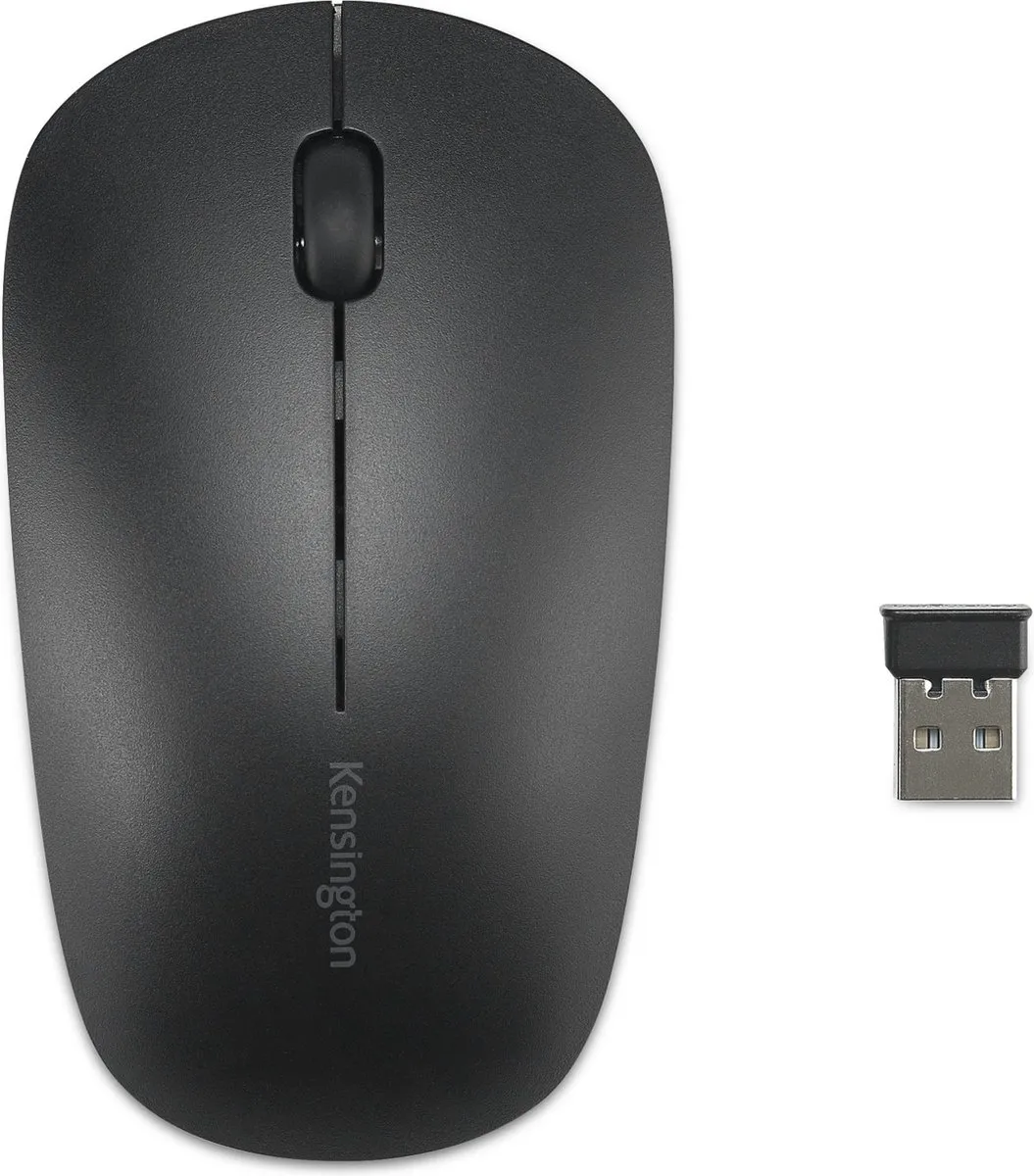 Kensington EQ KM150 Draadloze Desktop Set - Zwart