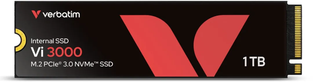 Verbatim Vi3000 49375 M.2 SSD - 1TB PCIe NVMe 3.0 x4
