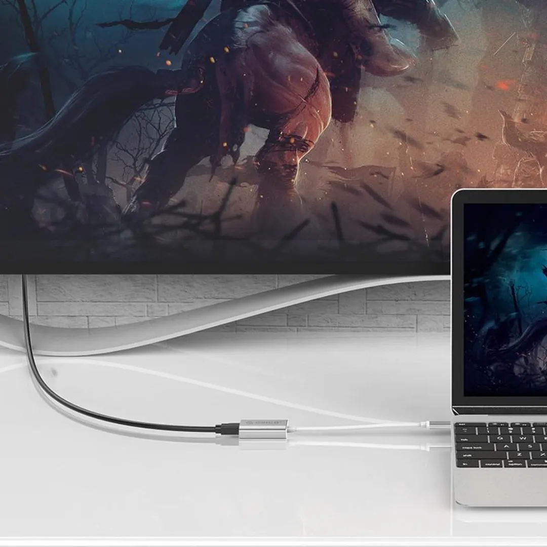 ORICO ORI-XC-104-SV USB-C naar Mini DisplayPort Adapter 4K@60Hz - Zilver