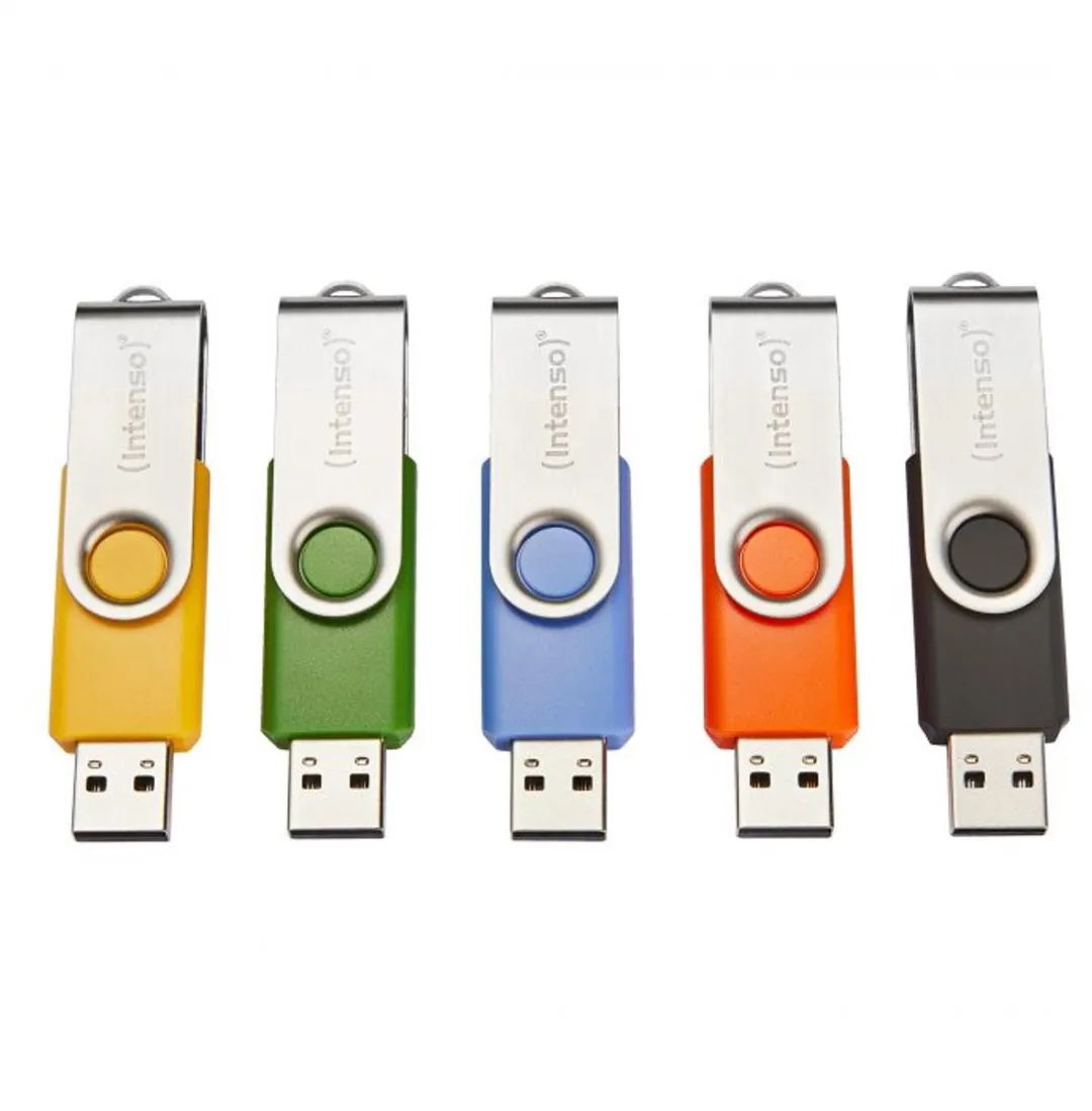 Intenso Basic Line USB Stick 8GB - Multipack 10 Stuks (3503561) - afbeelding 6 van 6