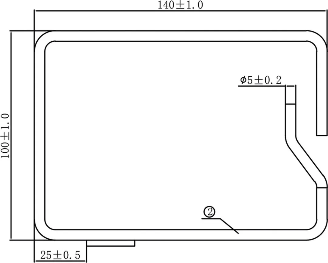 Roline Kabeloog 140x100mm Metaal - Zilver - afbeelding 4 van 5