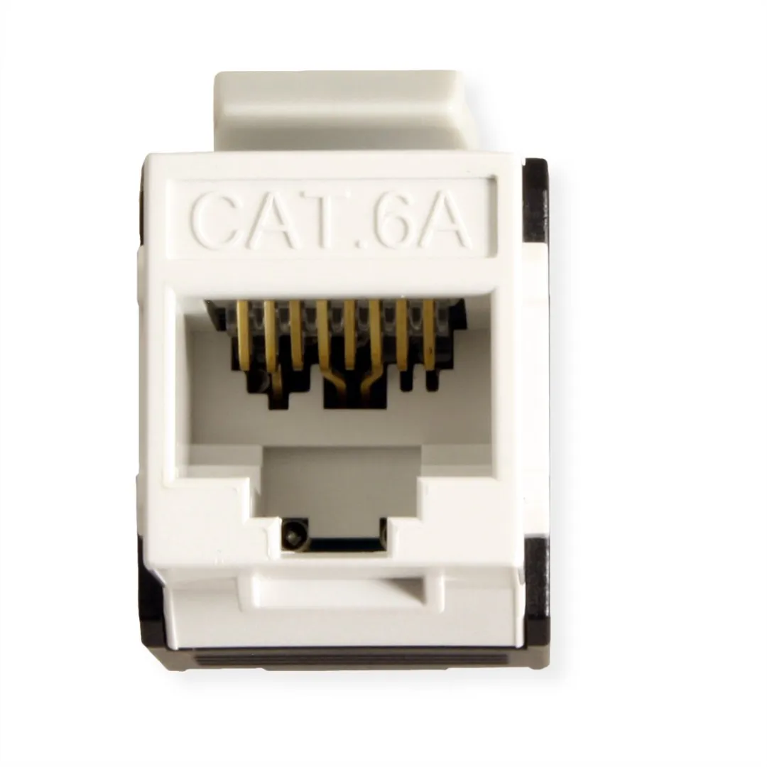 Roline Cat.6A Keystone RJ45 - Wit - afbeelding 4 van 6