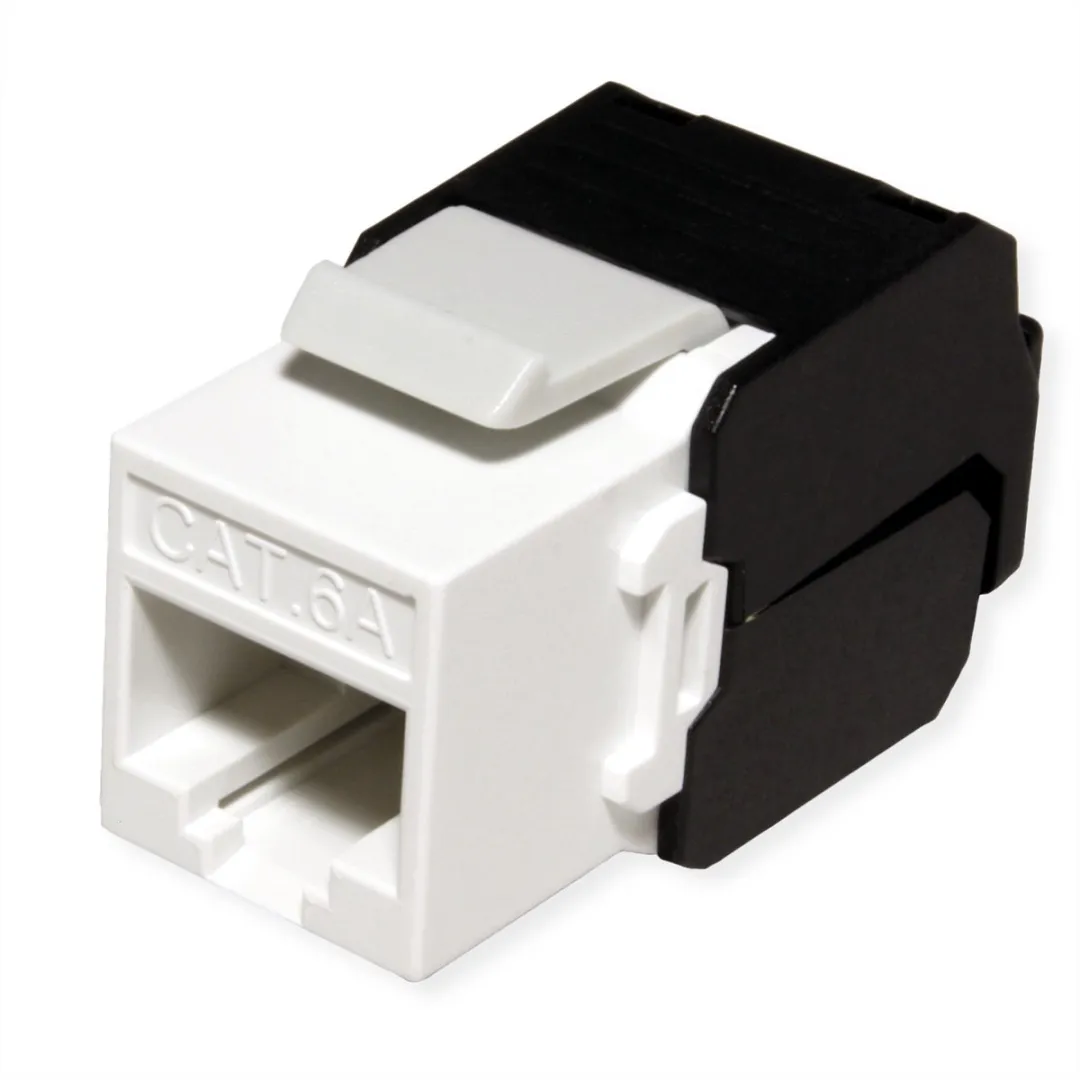 Roline Cat.6A Keystone RJ45 - Wit - afbeelding 3 van 6