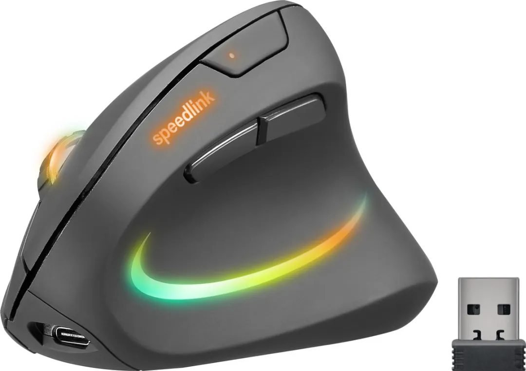 Speedlink PIAVO PRO SL-630026-BK Verticale Muis