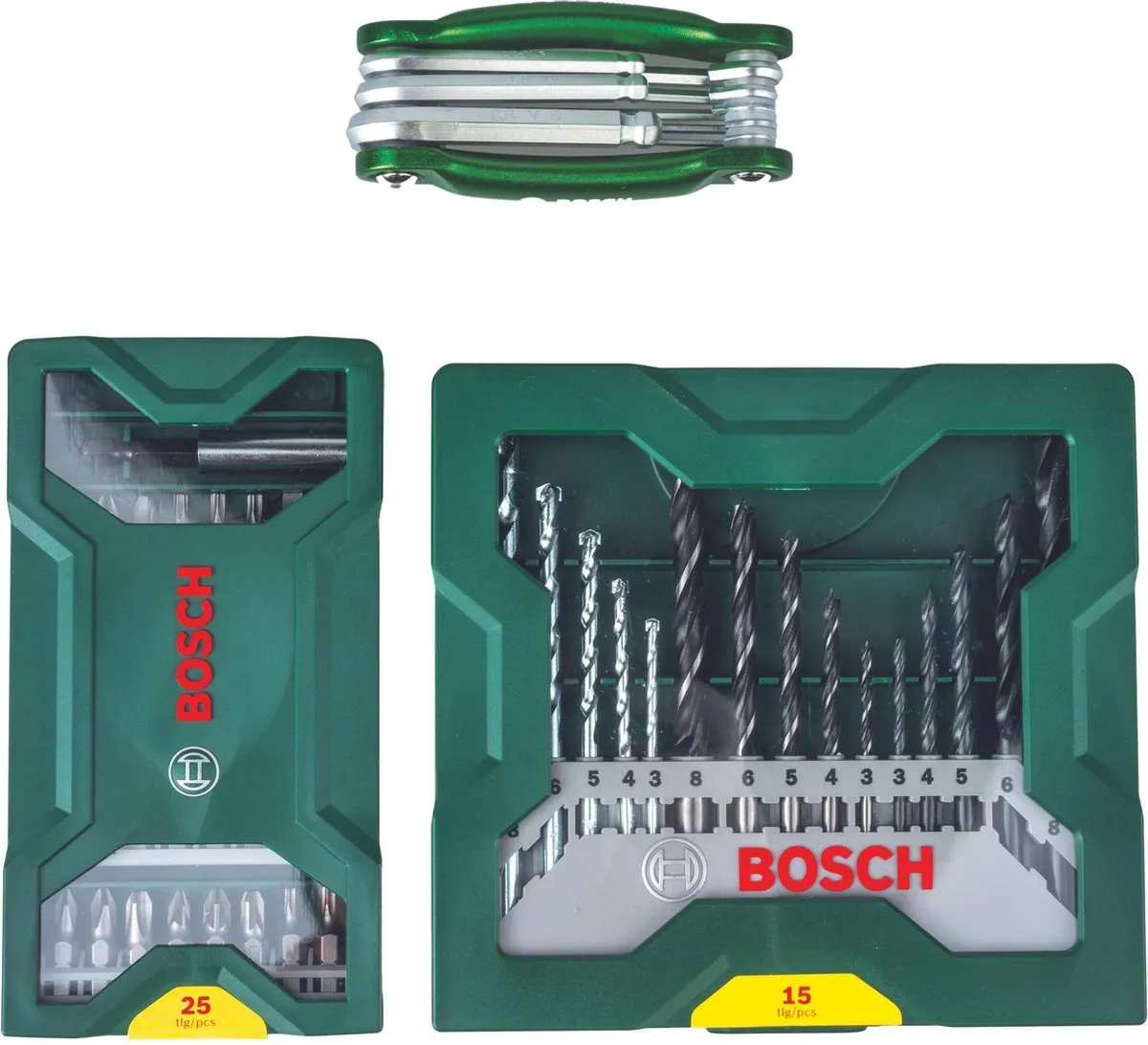 Bosch X-Line Borenset 41-delig - Hout/Metaal/Steen