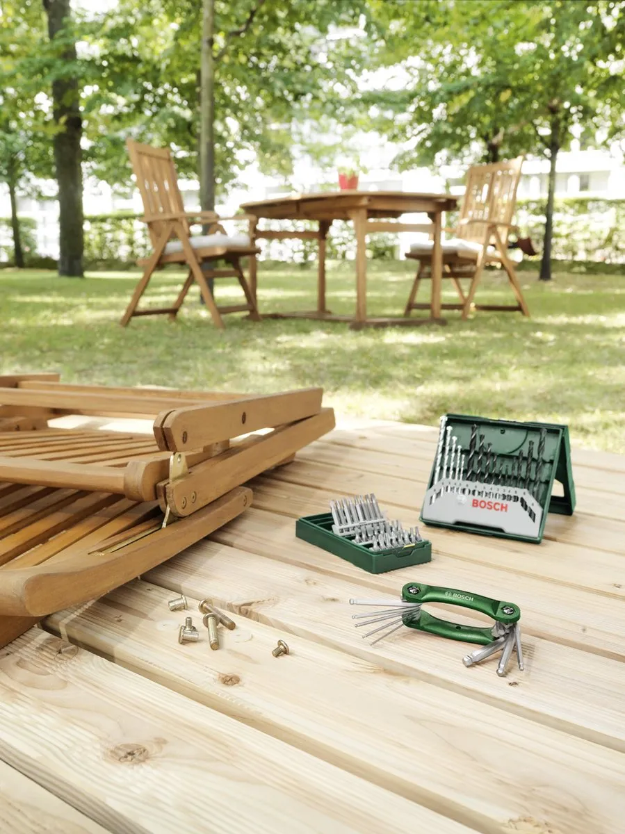 Bosch X-Line Borenset 41-delig - Hout/Metaal/Steen