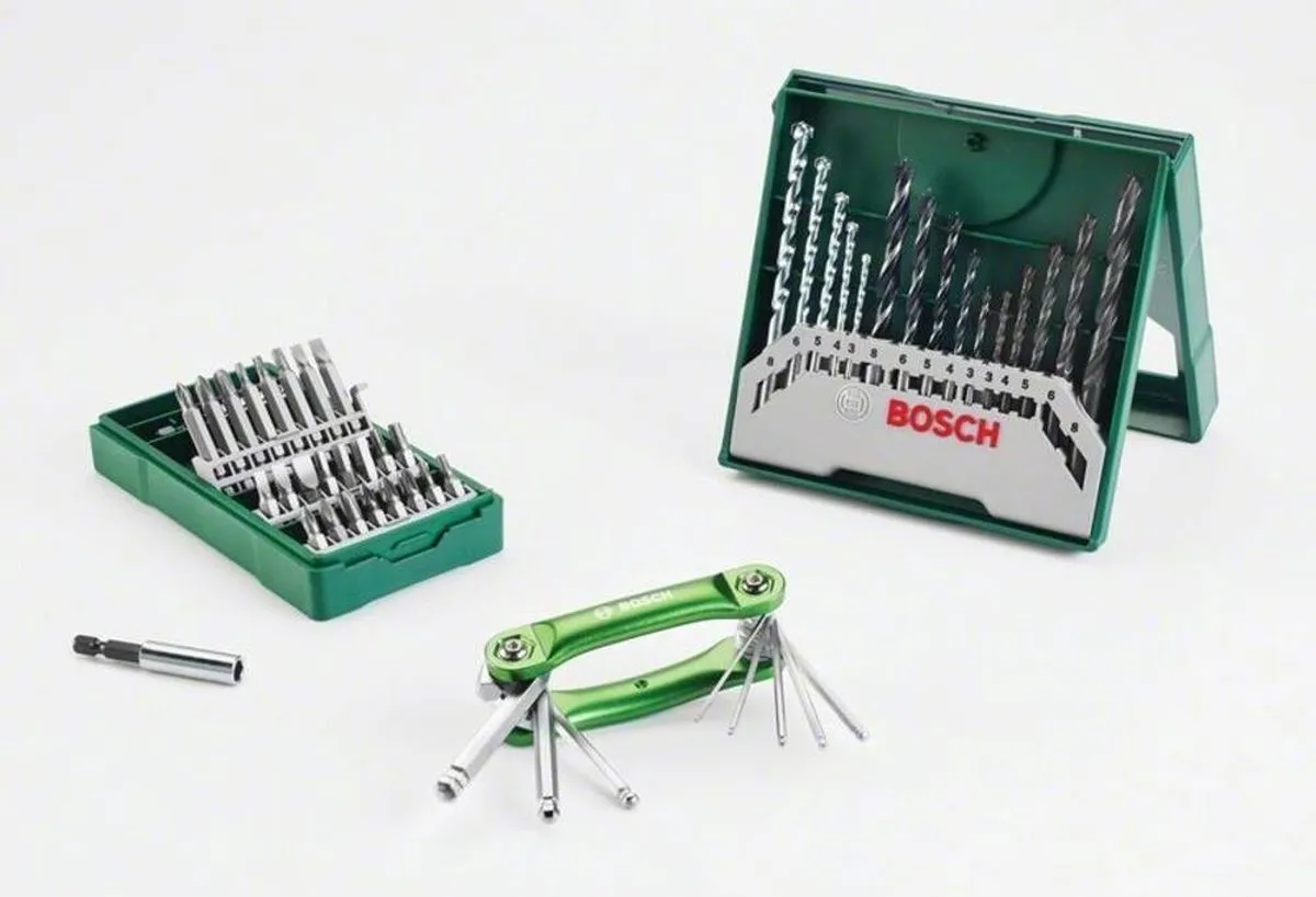Bosch X-Line Borenset 41-delig - Hout/Metaal/Steen