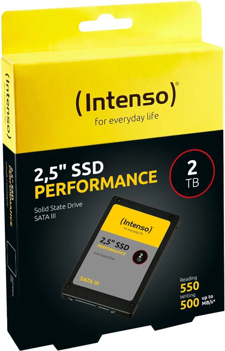 Intenso 2,5 inch SSD 3814470 - 2TB - SATA III