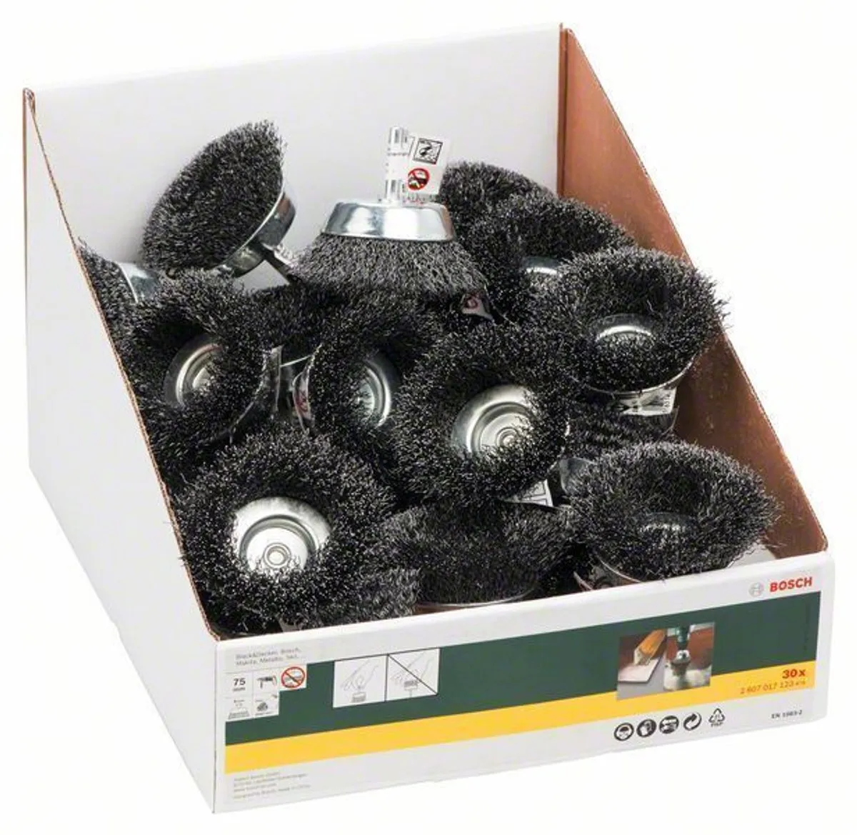 Bosch Komborstel 75 x Schacht 6mm