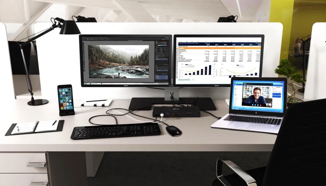 I-tec CADUAL4KDOCK Dockstation 4K - Grijs - afbeelding 6 van 6