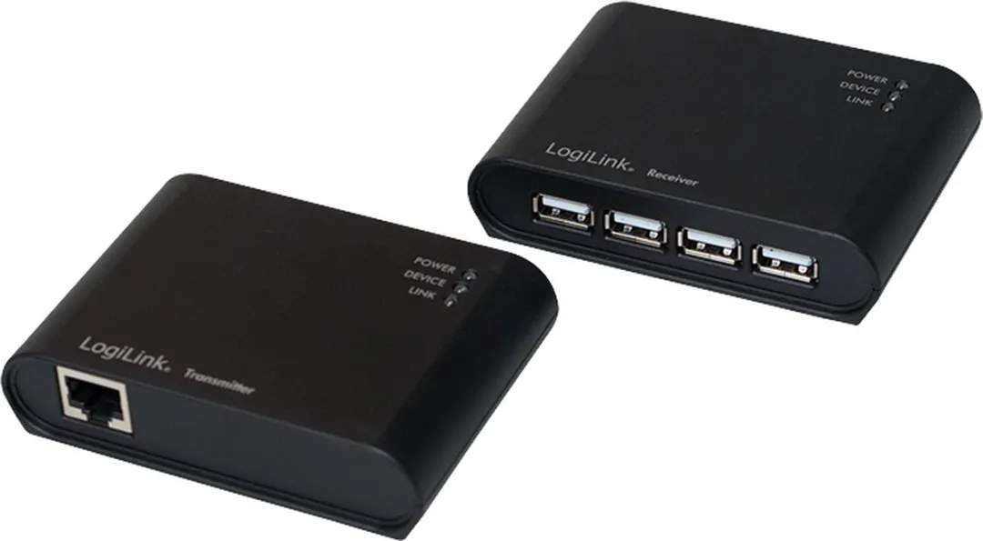 Logilink AU0048A USB-Serieel Adapter 1.5m - Zwart