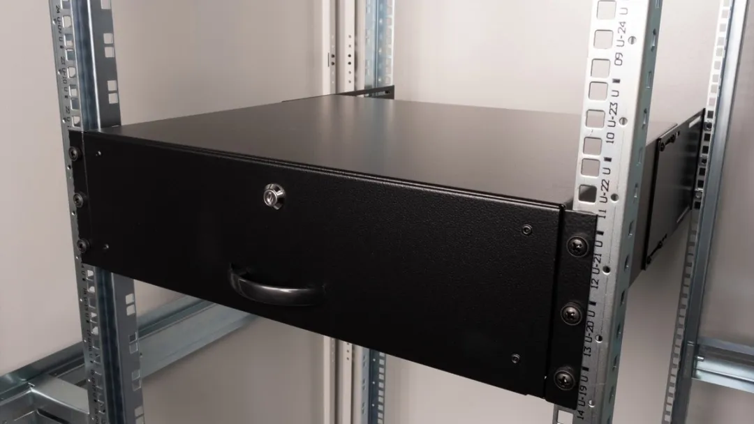 Roline 19-inch Toetsenbordlade 3U 400mm - Zwart - afbeelding 6 van 6