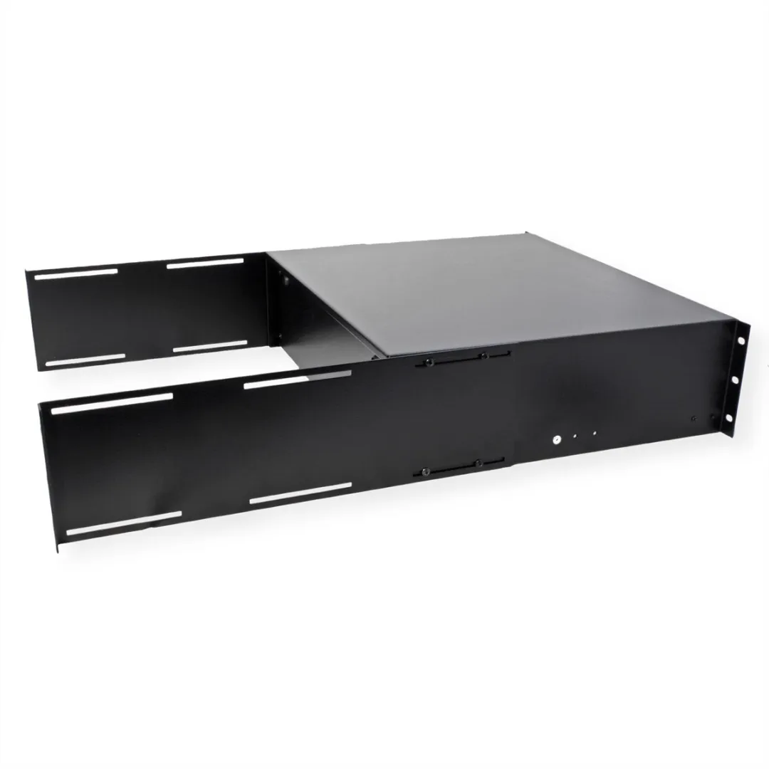 Roline 19-inch Toetsenbordlade 3U 400mm - Zwart - afbeelding 4 van 6