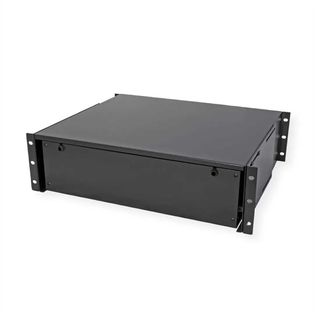 Roline 19-inch Toetsenbordlade 3U 400mm - Zwart - afbeelding 3 van 6