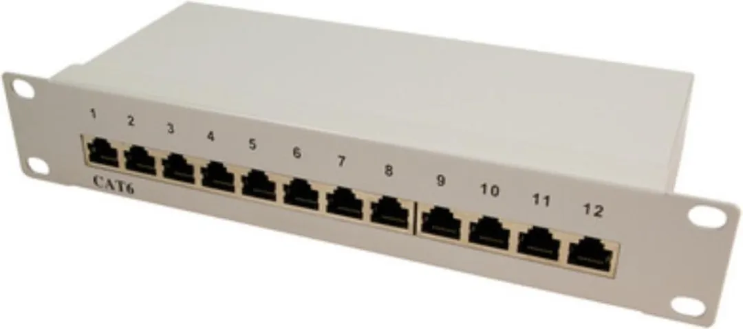 Logilink NP0046 Patch Paneel 1U - Zwart - afbeelding 2 van 2