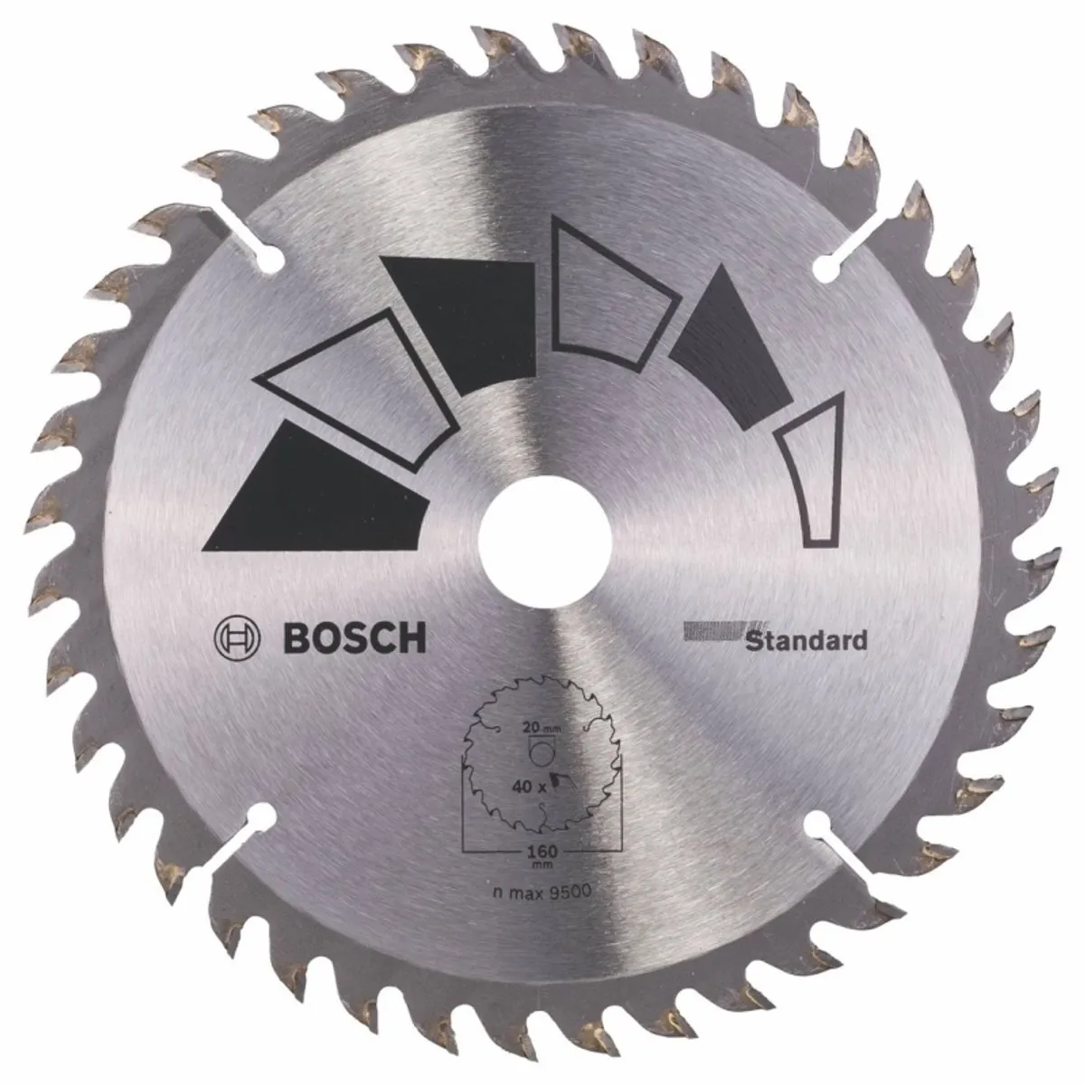 Bosch Professional Cirkelzaagblad Standard 160mm - 40 Tanden