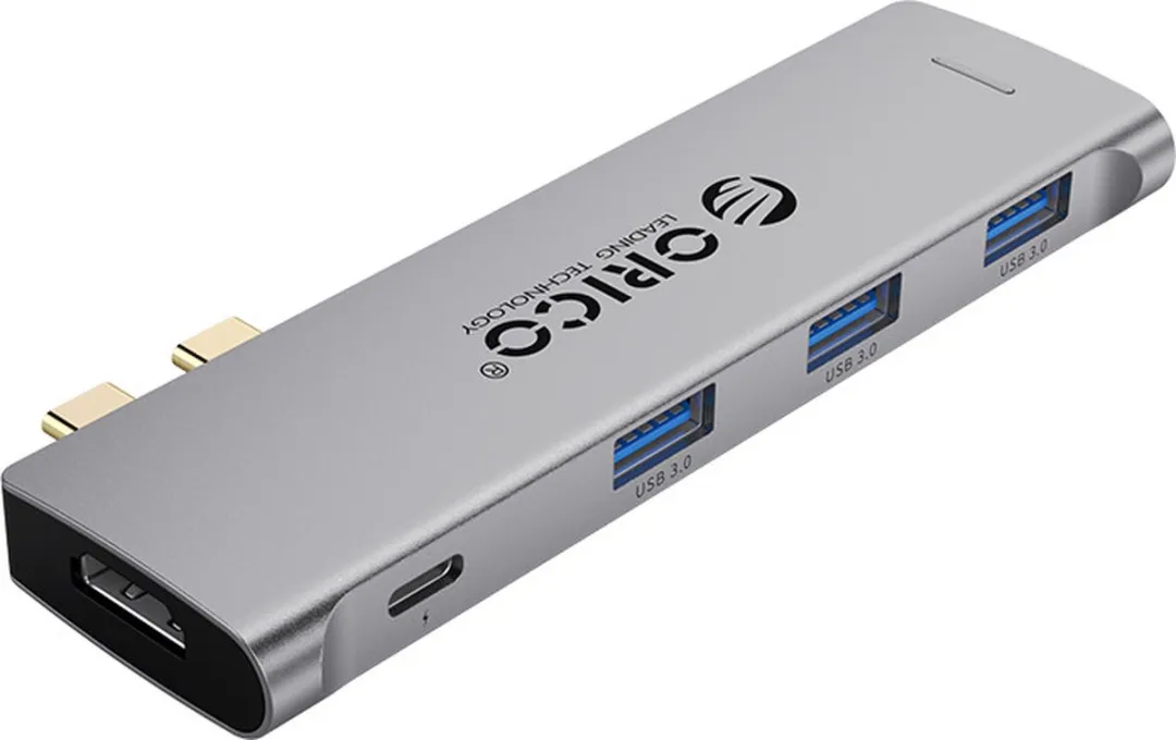 ORICO ORI-2CT-5H-GY USB-C Hub 5-in-1