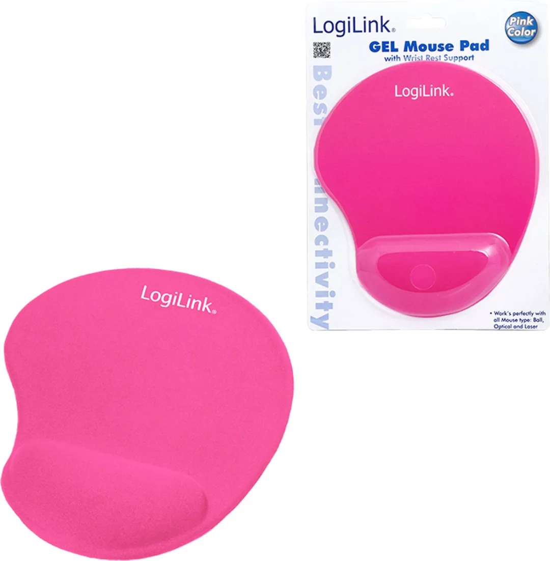 Logilink Muismat Pink - ID0027P