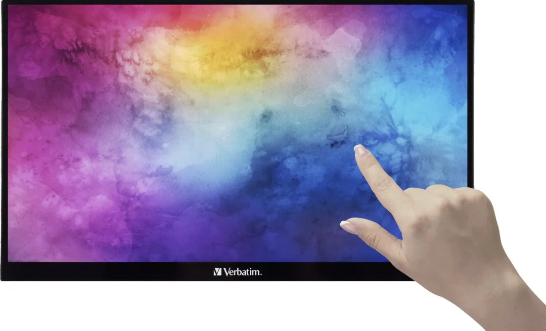 Verbatim 14" FHD Touchscreen Monitor - 1920x1080 - USB-C 15W