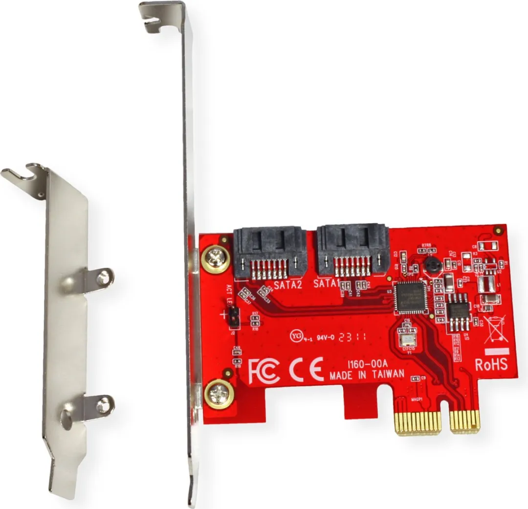 Roline 15062148 PCIe x1 SATA III Host Adapter