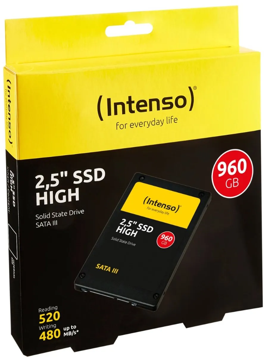 Intenso 2.5inch SSD HIGH 960GB - SATA III