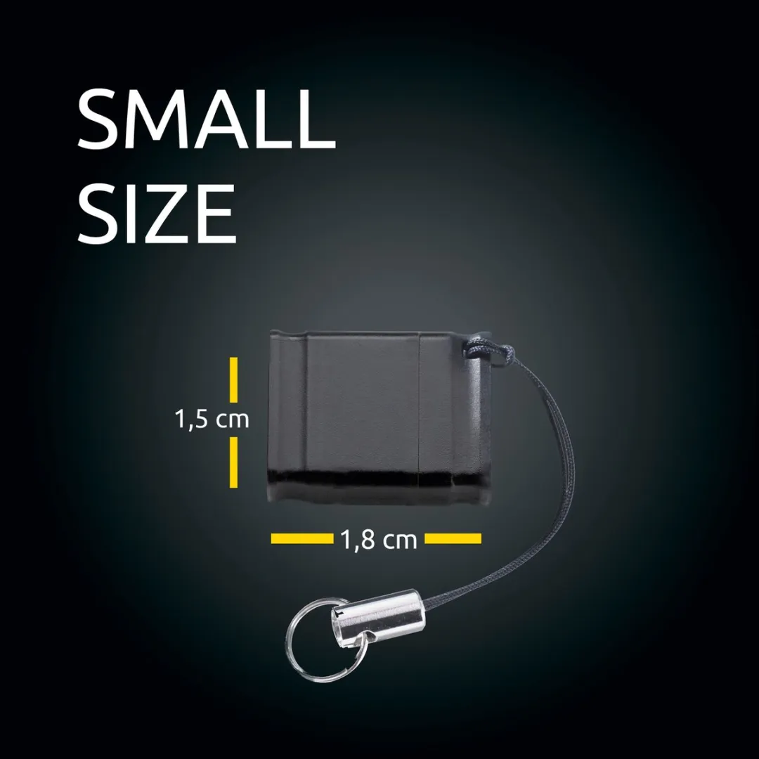 Intenso Slim Line 3532460 USB-stick 8GB - Zwart