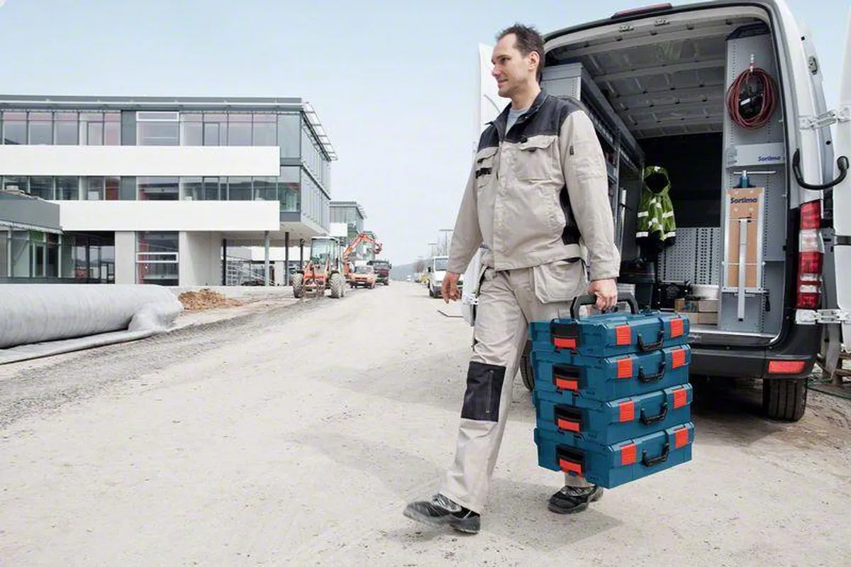 Bosch Professional L-BOXX 102 Gereedschapskoffer - Blauw