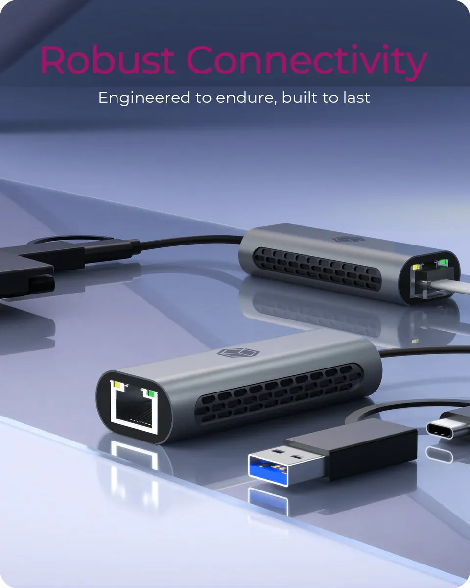 Icy Box IB-LAN301-C3 Ethernet 2500 Mbit/s - Antraciet