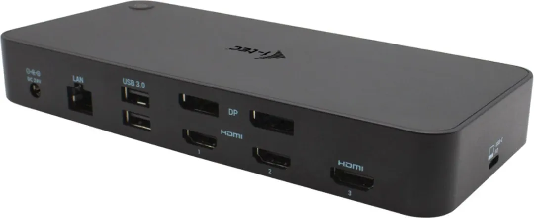 i-Tec - USB-C/Thunderbolt Docking Station 3 x 4K video en vele andere poorten