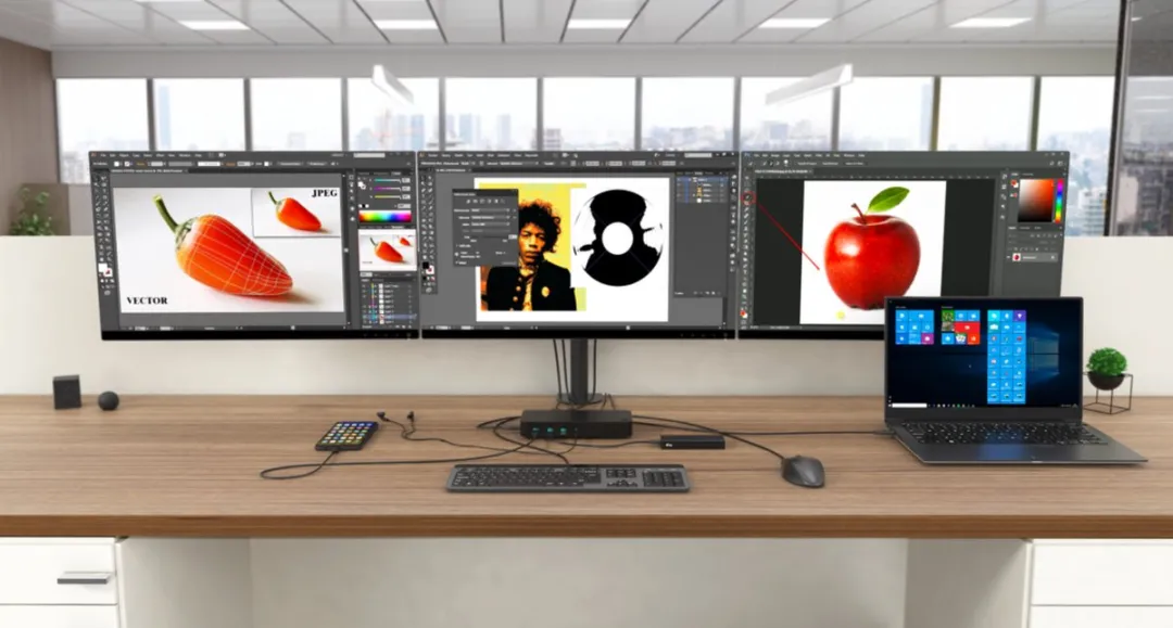 i-Tec - USB-C/Thunderbolt Docking Station 3 x 4K video en vele andere poorten