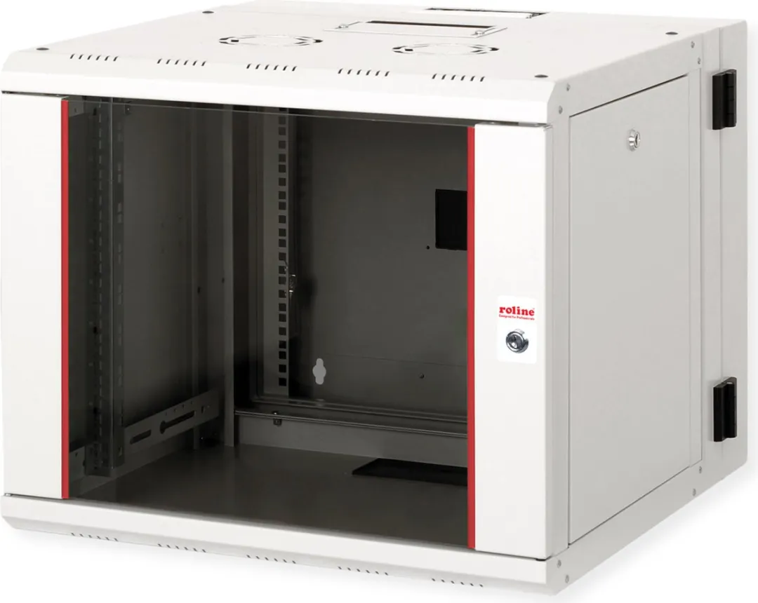 Roline 19-inch Pro 9U Wandbehuizing 600x600mm - Grijs - afbeelding 6 van 6