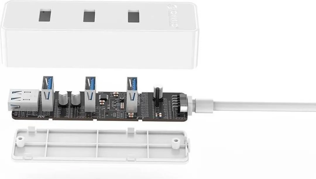 ORICO ORI-W5PH4-U3-WH USB3.0 Hub 4 Poorten - 5Gbps Wit