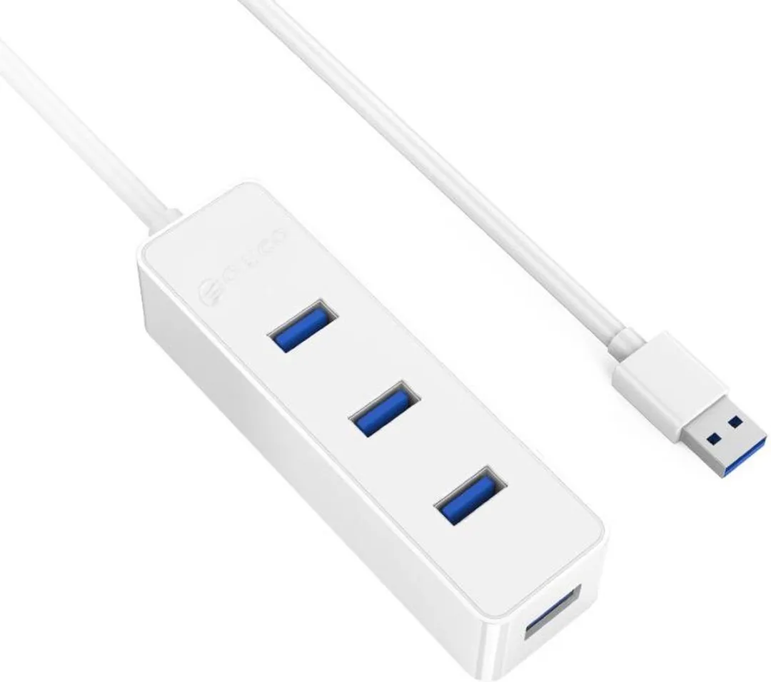 ORICO ORI-W5PH4-U3-WH USB3.0 Hub 4 Poorten