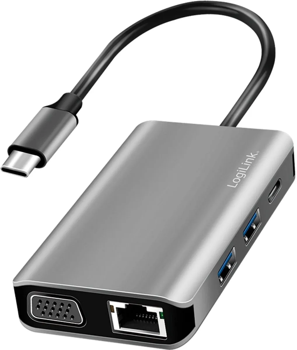 Logilink UA0410 USB-C Dockingstation