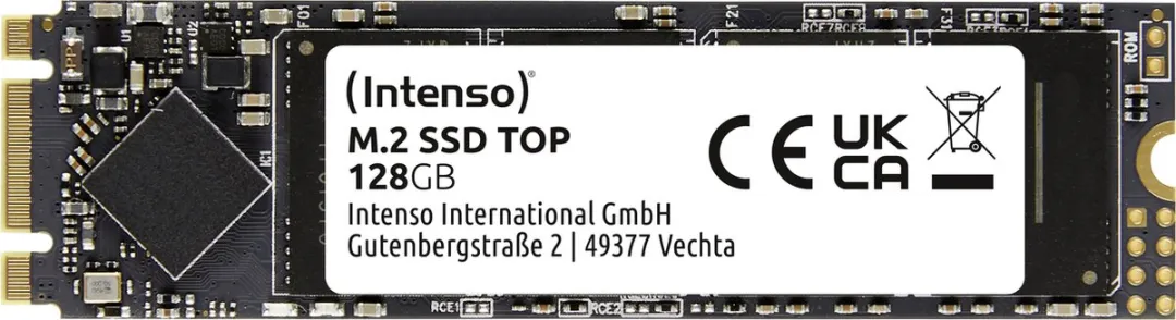 Intenso M.2 SSD SATA III 128GB 3832430