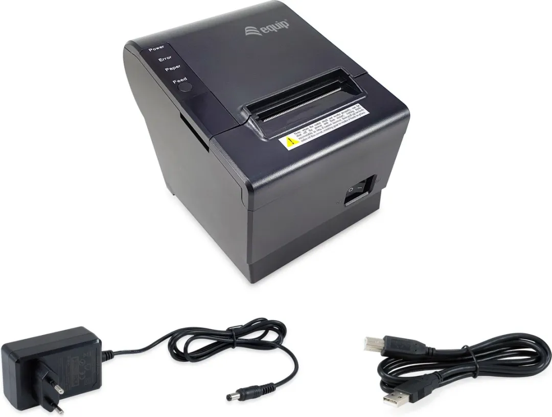 Equip 351001 POS Thermische Printer - Zwart