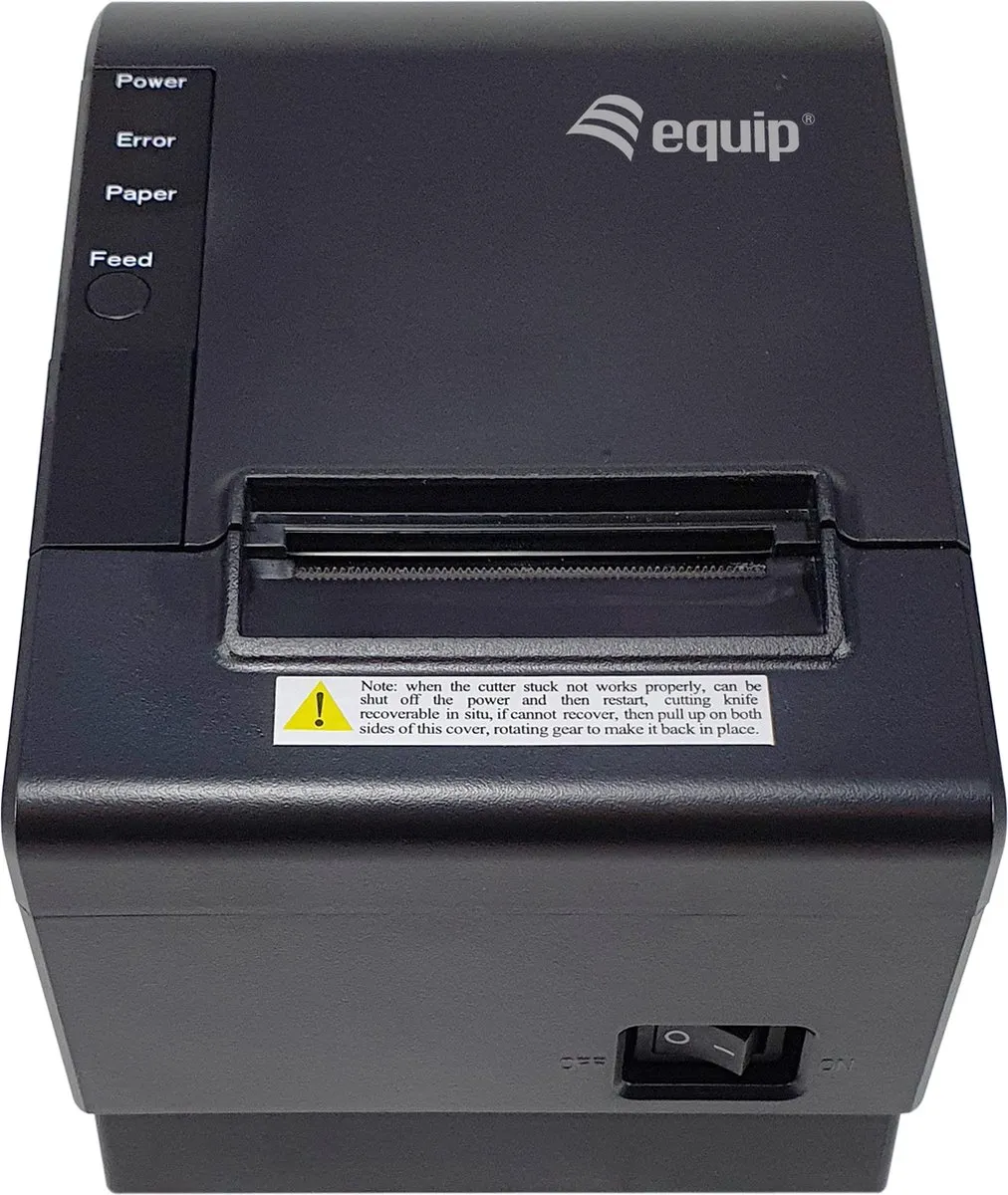 Equip 351001 POS Thermische Printer - Zwart