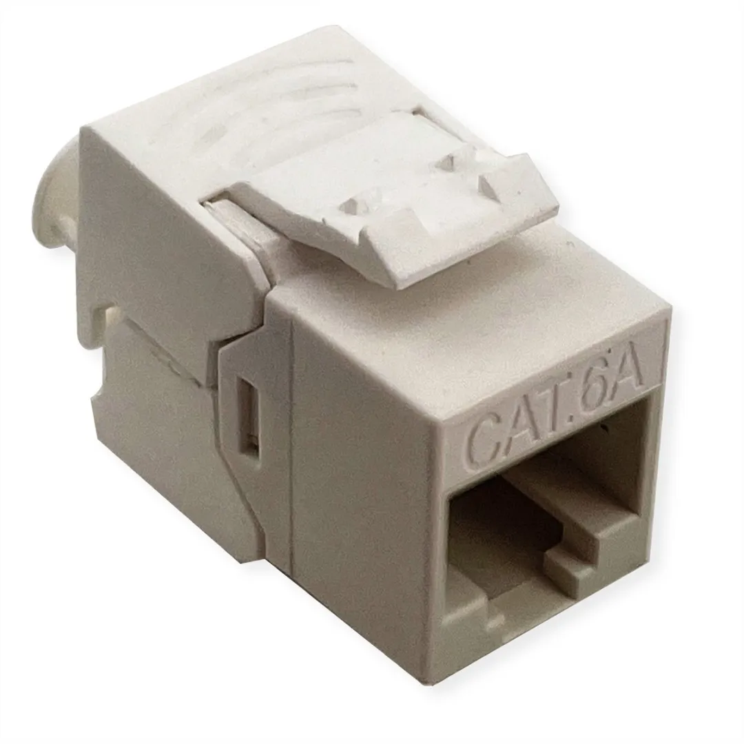 Roline Cat.6A Keystone RJ45 - Wit