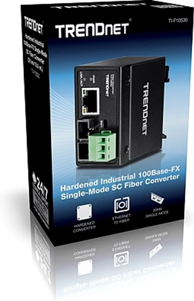 Trendnet TI-F10S30 Switch - 10 Poorten